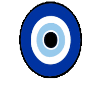 Evil Eye Sticker by Bellabu Bear