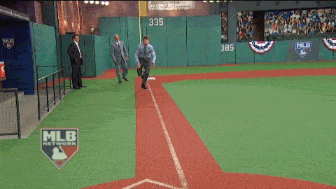 Eric Byrnes Running GIF by MLB Network