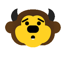 University Of Colorado Chip The Buffalo Sticker by CUBoulder