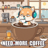 Good Morning Coffee GIF by WUFFI