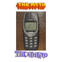 V8LTT phone legend nokia the legend Sticker