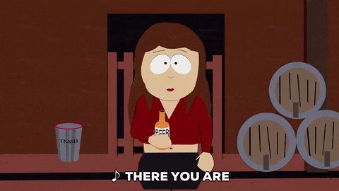 love GIF by South Park 