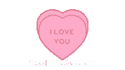 I Love You Heart Sticker by M|SD Official