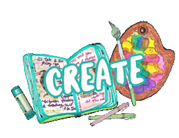 Art Creating Sticker by Kia Creates