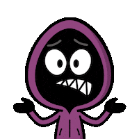 Confused Idc Sticker by Naeleck