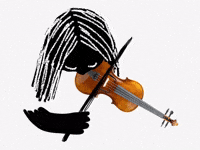 String Instrument Bow GIF by Barbara Pozzi