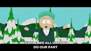 mayor mcdaniels talking GIF by South Park 