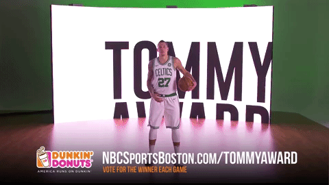 boston celtics tommy award GIF by NBC Sports Boston
