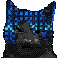 Angry Cat Sticker