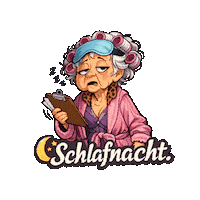 Tired Gute Nacht Sticker