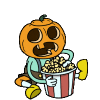 Hungry Scary Movie Sticker by Chris Timmons