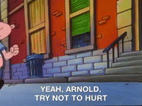 hey arnold nickelodeon GIF