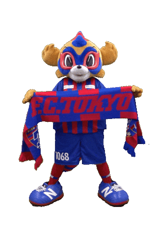 fctokyoofficial giphyupload football song sing Sticker