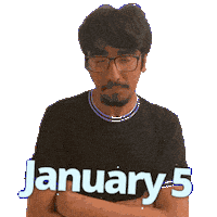 January 5Th Sticker