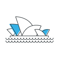 Travel Ocean Sticker by CrowdRiff