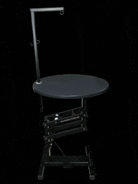 SecadoresPlenitude mesa hidráulica secadores plenitude pet cat groomer tosador GIF