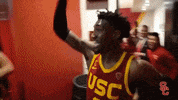Basketball Celebrate GIF by USC Trojans