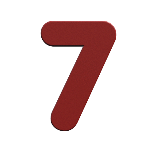 Numbers Sticker