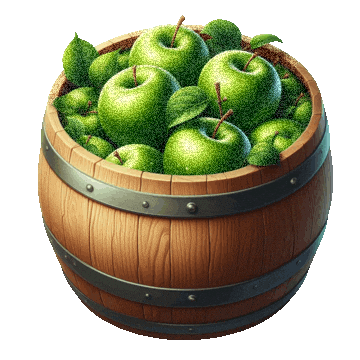 Apple Pie Apples Sticker