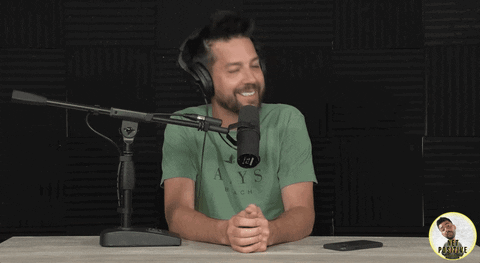 Podcast Tell Us More GIF by John Crist Comedy