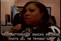 feed me eating GIF