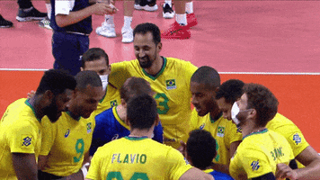 Dance Partying GIF by Volleyball World