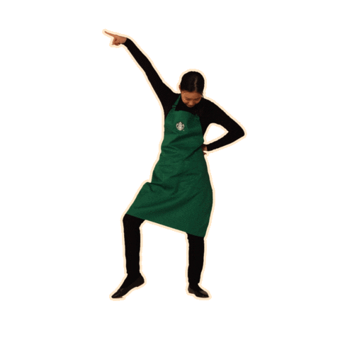 Starbucks_EMEA giphyupload starbucks coffee time barista Sticker