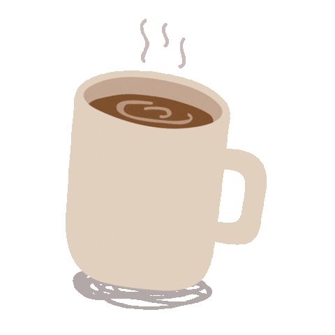 yellowyes giphyupload hot coffee drink Sticker
