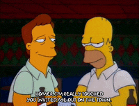 drunk homer simpson GIF