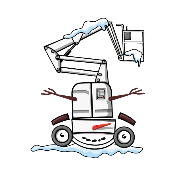 Snow Winter Sticker by Skyjack