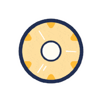 empirecoffee pineapple pineapple slice empirecof empirecof pineapple Sticker