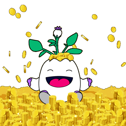 To The Moon Crypto Sticker by Magic Eden