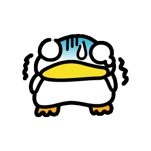Duck Sticker by CHEBLO