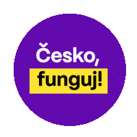 Cesko Funguj Sticker by Česko, funguj!