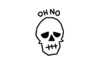WunderDesing no sad mood tired Sticker