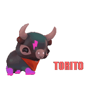 ValenySofi amor feliz toro saltar Sticker