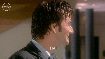 David Tennant Laughing GIF by Doctor Who
