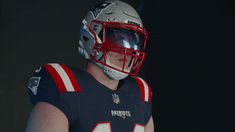 Football Nod GIF by New England Patriots