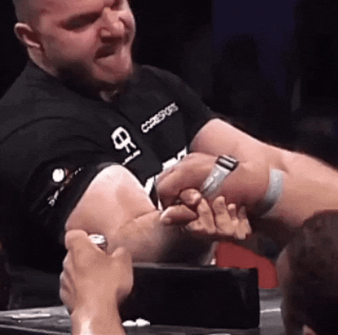 Devon Larratt Arm Wrestling GIF