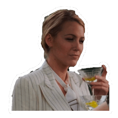Happy Hour Drinking Sticker by Blake Lively Fan