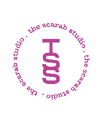 scarabart tss tss logo the scarab studio logo Sticker