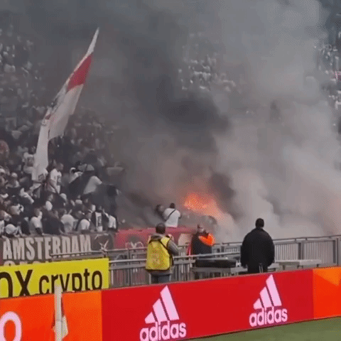Fire Breaks Out in Stands Before Ajax Home Match