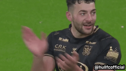 Rugby League Applause GIF by Hull FC