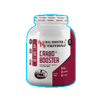 Carbs Gainer Sticker by animal booster nutrition.