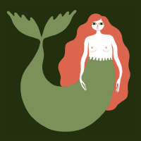 mermaid GIF by The New Yorker