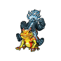 Yu-Gi-Oh Frog Sticker