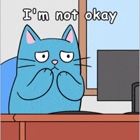 Tired Mental Health GIF