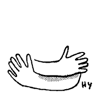 See You Hug Sticker