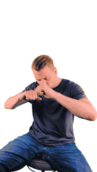 Relaxed Yeah Yeah Sticker