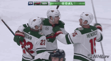 happy ice hockey GIF by NHL